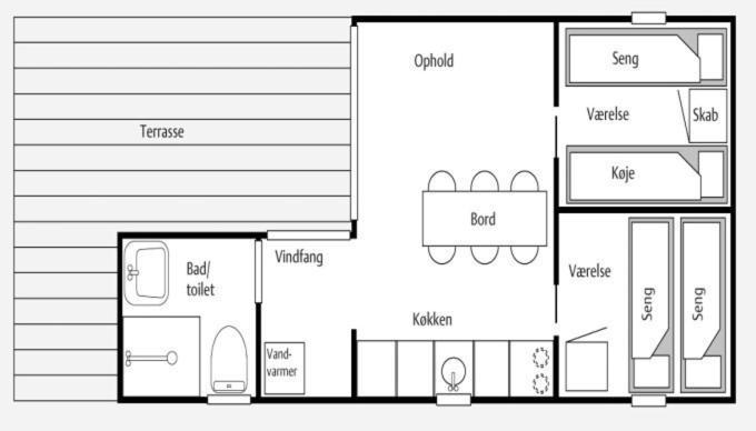 Ostersoparken Camping Hotel Gedser Quarto foto